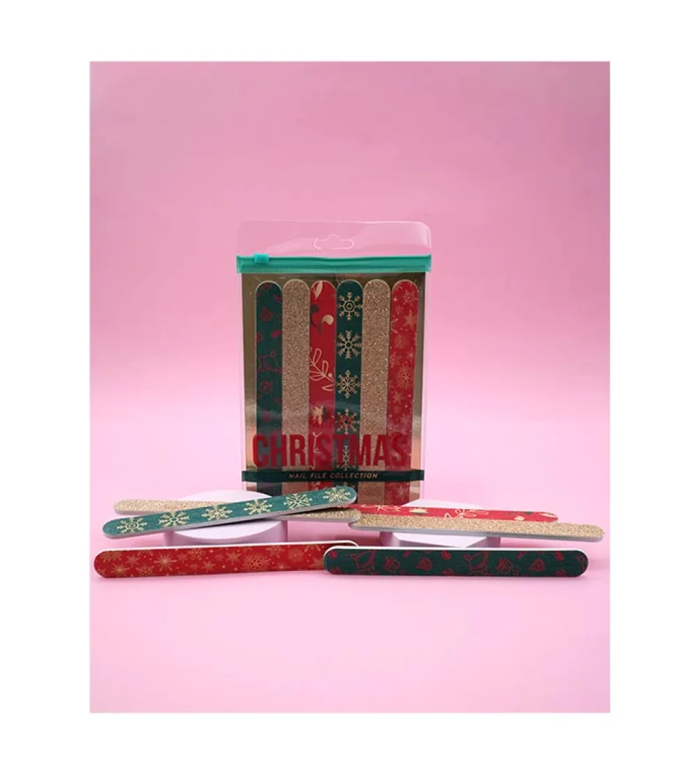 Set de limas de uñas Nail File Collection - Merry Christmas