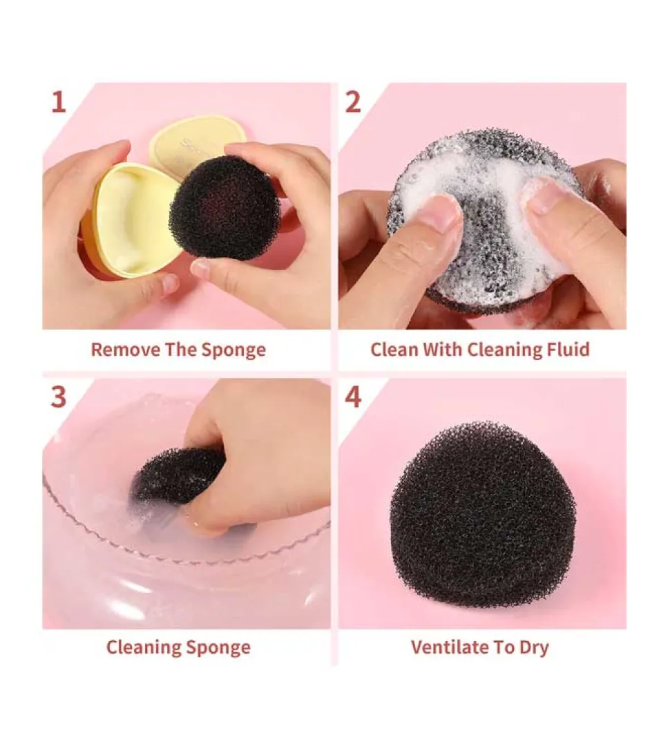 Set de limpiadores para brochas Quick Cleaner Box & Wet Cleaning Soap Box