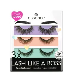 Set de pestañas postizas 3 x Lash Like A Boss - 01: My most loved lashes