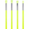 Set de pinceles de ojo Neon (4 piezas) - Verde