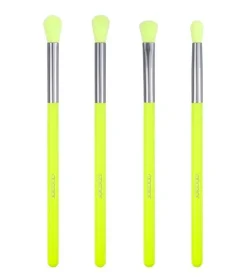 Set de pinceles de ojo Neon (4 piezas) - Verde