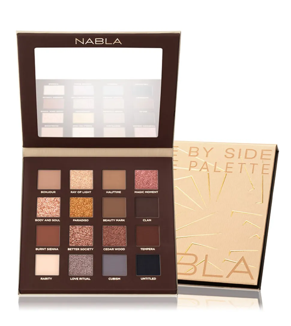 *Side by Side* - Paleta de sombras de ojos Side By Side - Nude Palette
