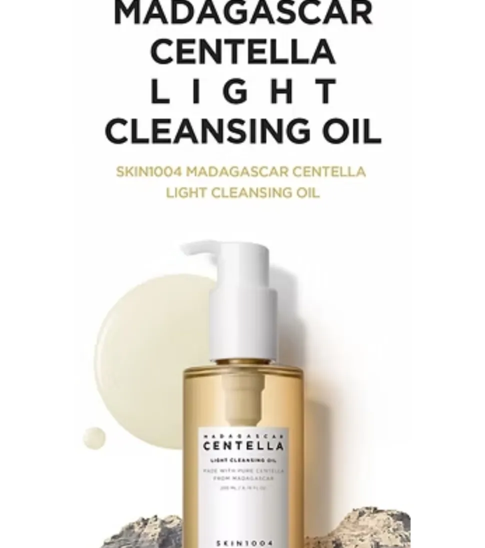 SKIN1004. - Aceite limpiador con Centella Asiática de Madagascar - Light