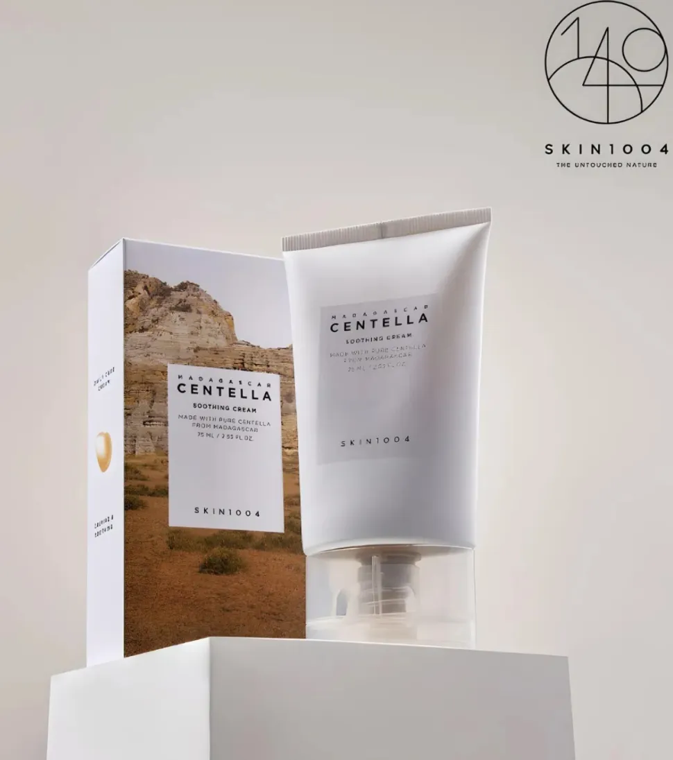 SKIN1004. - Crema facial hidratante textura gel con Centella Asiática de Madagascar