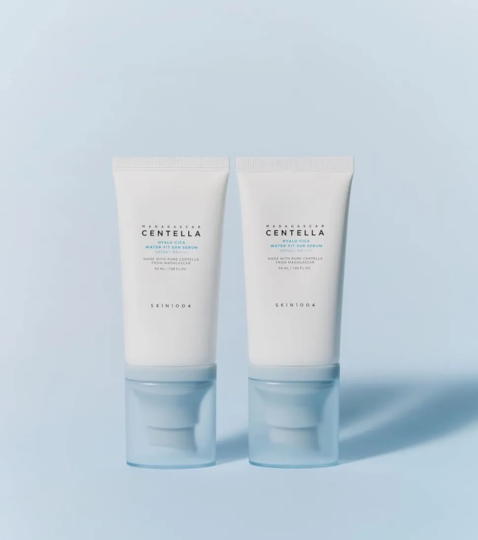 SKIN1004. - *Hyalu-Cica* - Pack protector solar facial en sérum Water-Fit SPF50+ PA++++