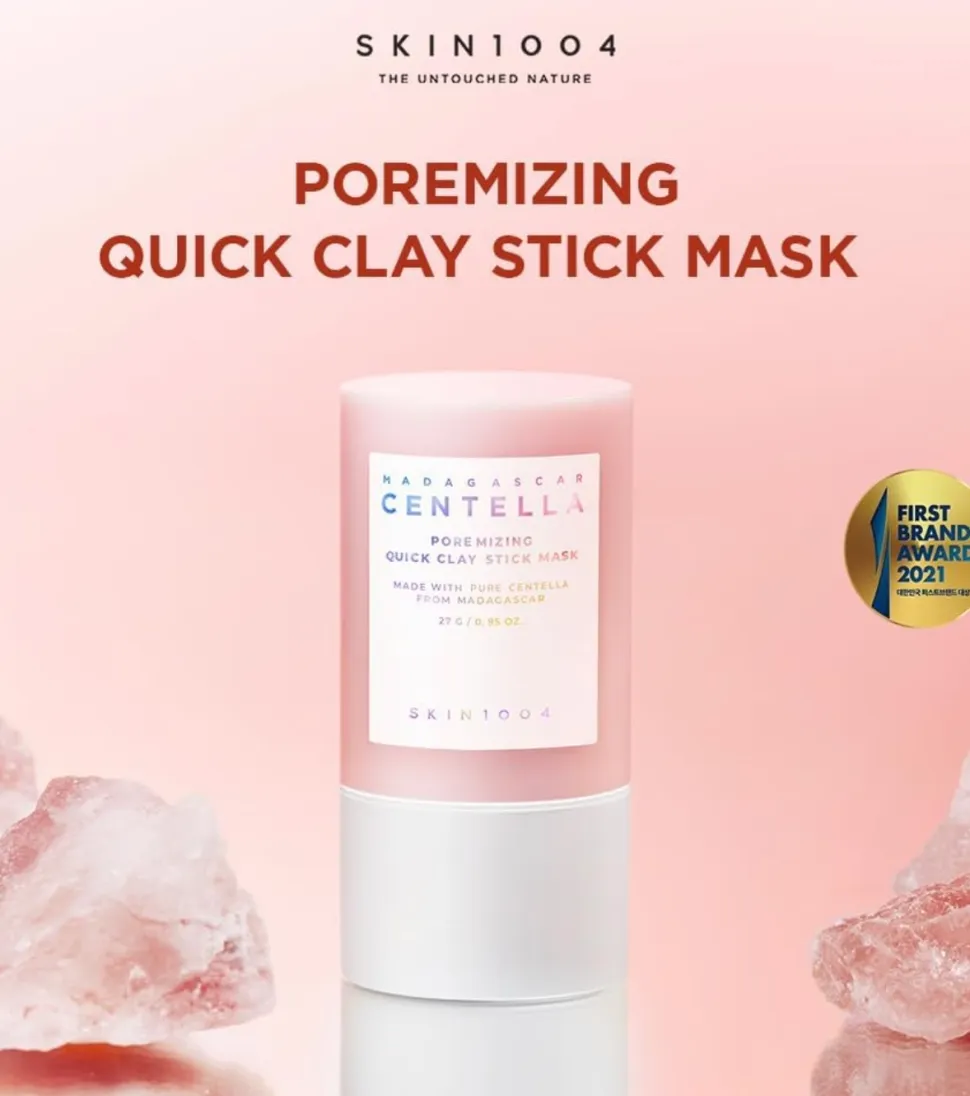 SKIN1004. - *Poremizing* - Mascarilla facial de arcilla con centella de Madagascar Quick Clay Stick Mask