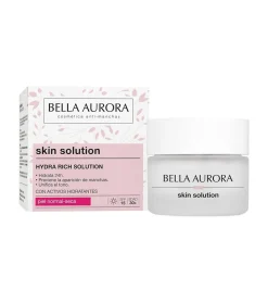 *Skin Solution* - Crema 24h hidratante intensiva Hydra Rich Solution SPF15