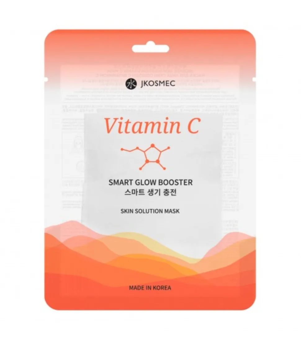 *Skin Solution* - Mascarilla facial potenciadora del brillo - Vitamin c