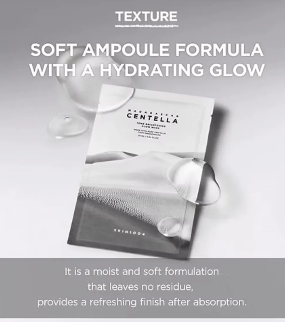 SKIN1004. - *Tone Brightening* - Mascarilla facial iluminadora