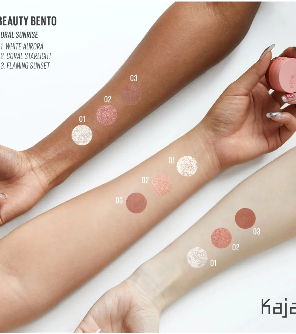 Sombra de ojos 3 en 1 Beauty Bento - Coral Sunrise