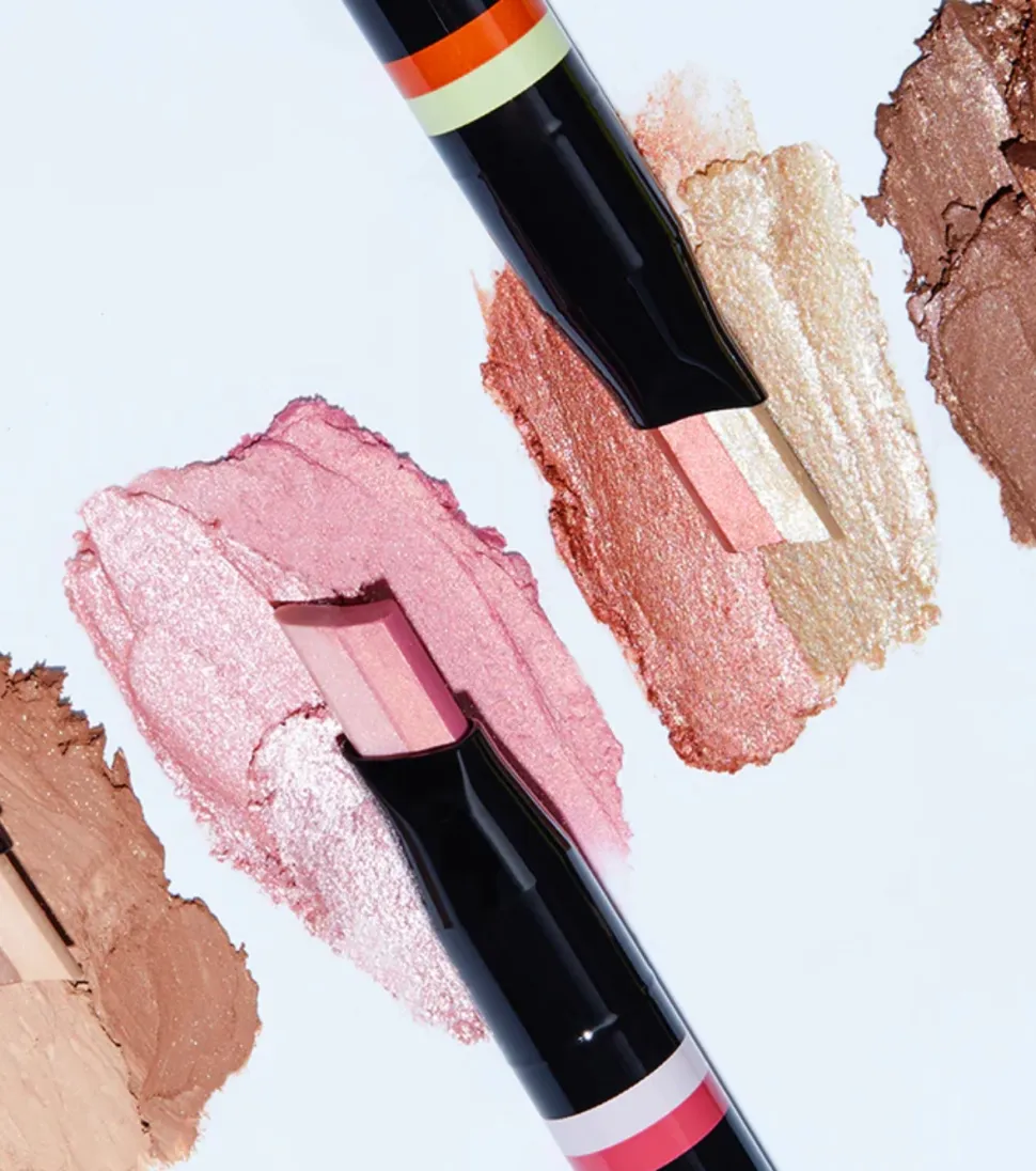 Sombra de ojos en stick Blanc Double Shadow Stick - 09: Vanila-Almond