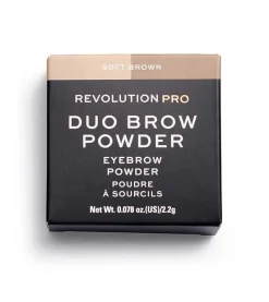 Sombra para cejas en polvo Duo Brow - Soft Brown