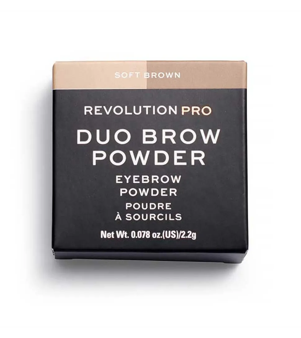 Sombra para cejas en polvo Duo Brow - Soft Brown