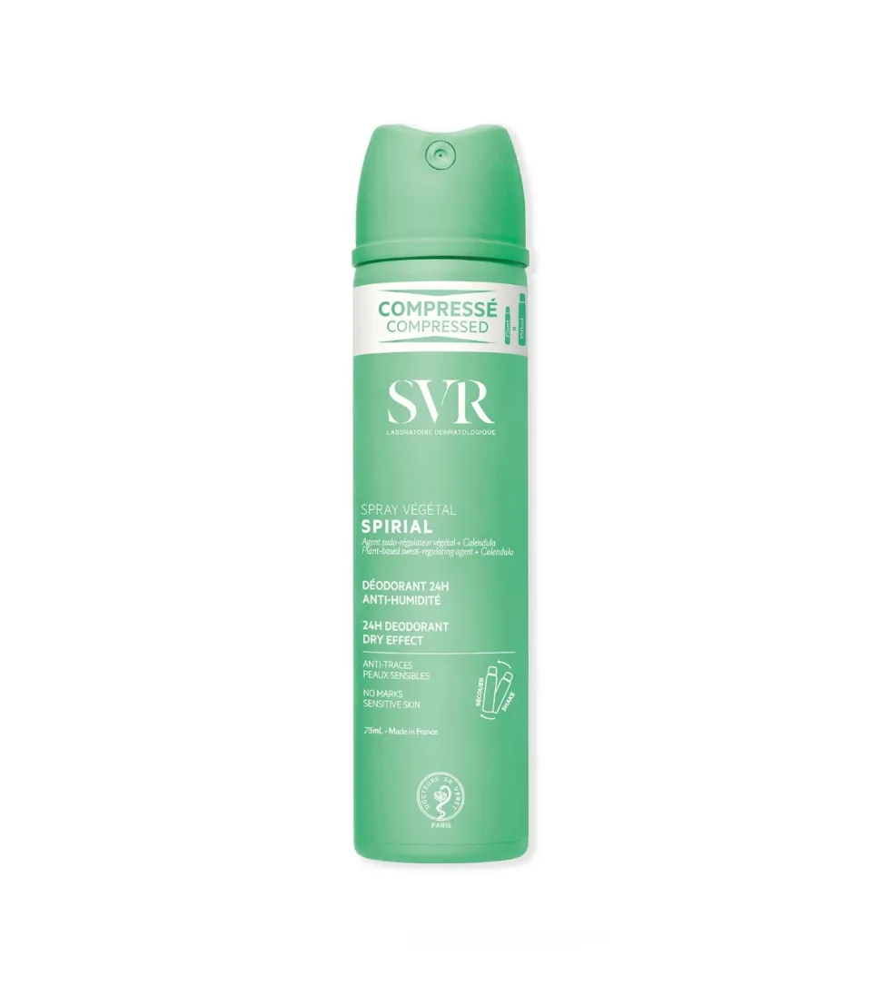 *Spirial* - Desodorante vegetal en spray antihumedad 24 horas