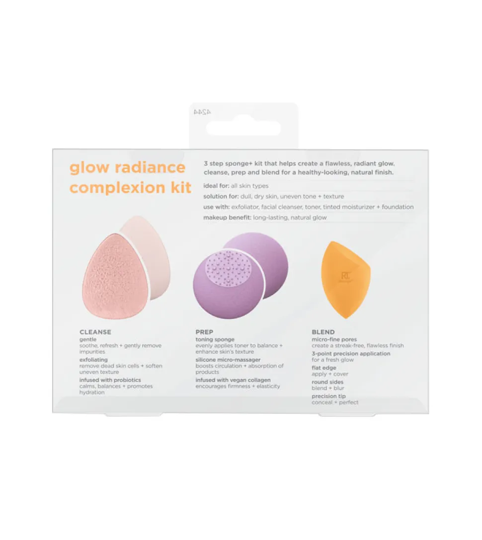 *Sponge +* - Set de esponjas Glow Radiance Complexion Kit