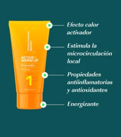 *Sport* - Gel en roll on con efecto calor pre-entrenamiento