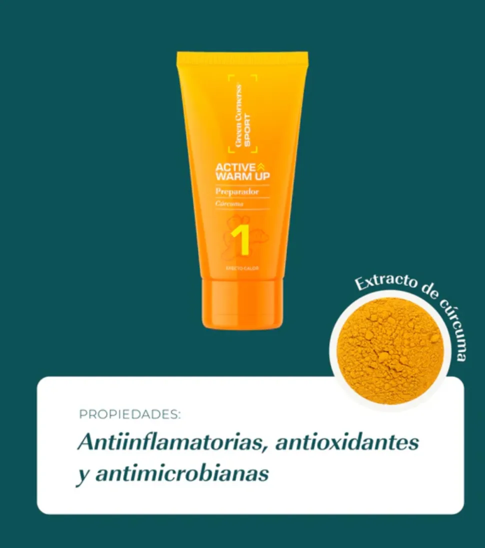 *Sport* - Gel en roll on con efecto calor pre-entrenamiento