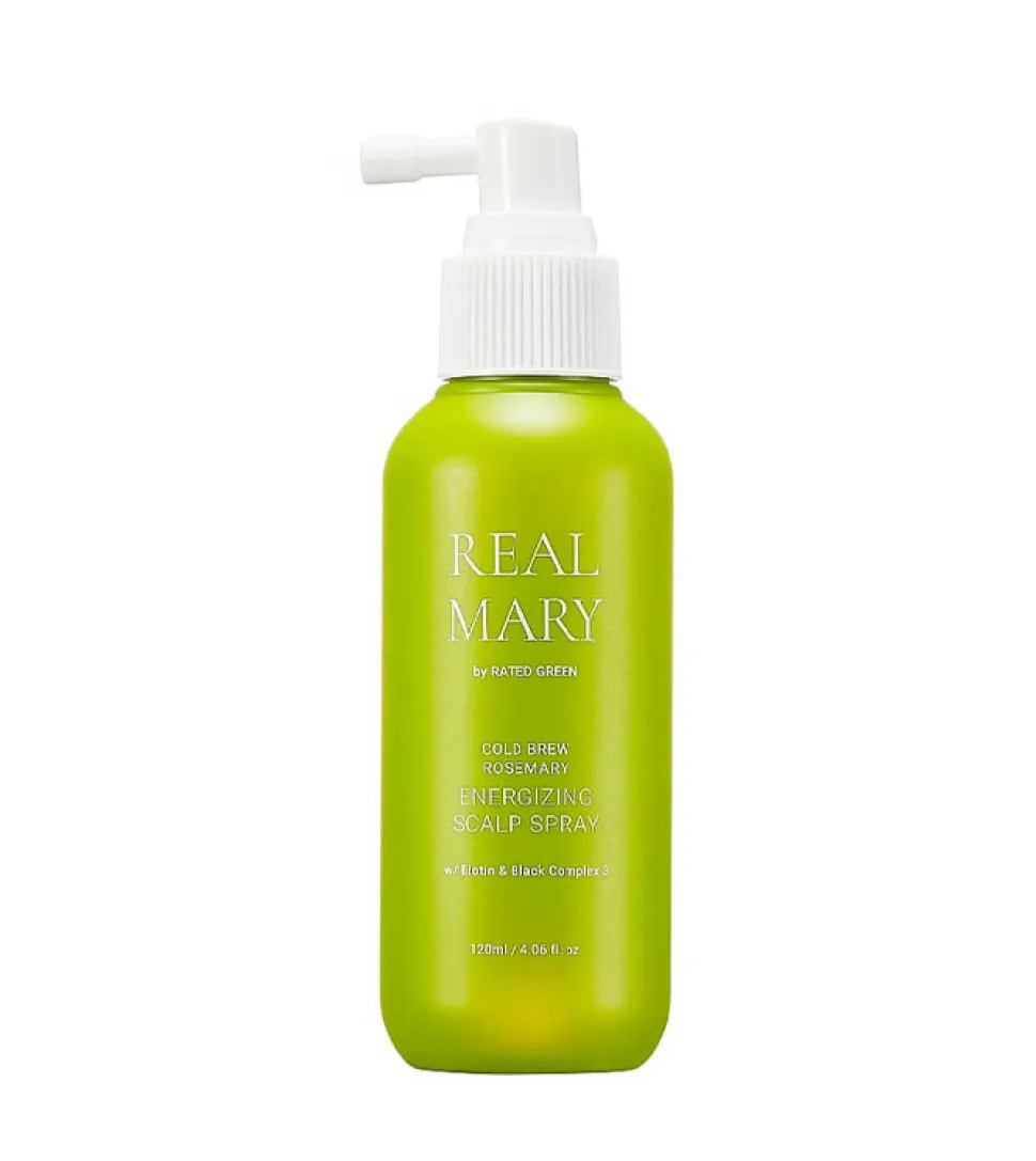 Spray energizante para el cuero cabelludo Real Mary