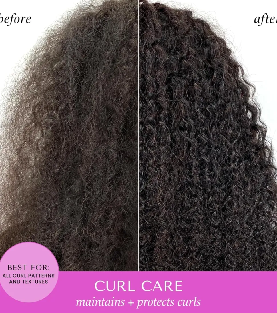 Spray sin aclarado 5 en 1 Curl Care - Aceite de coco, aceite de argán y vitamina E