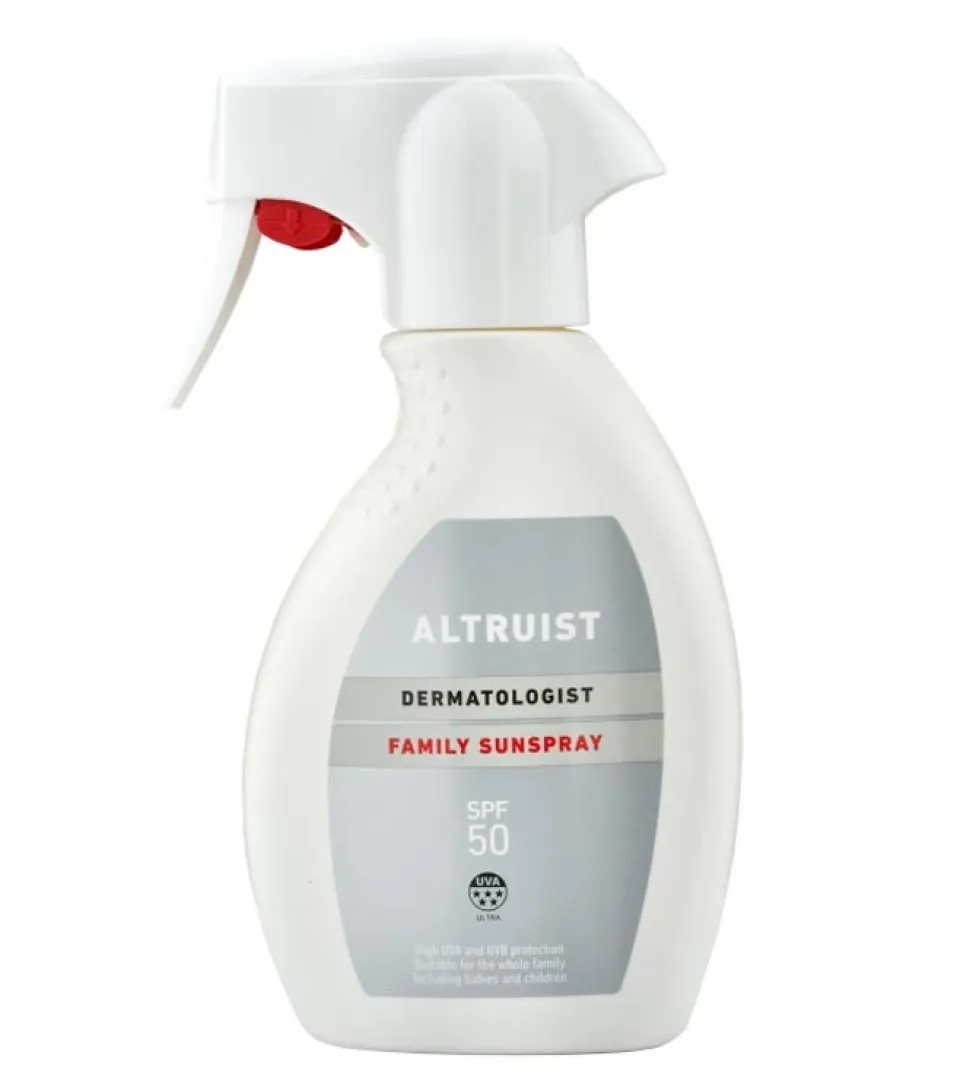 Spray solar para toda la familia SPF50 Dermatologist