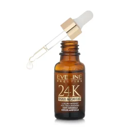 Sérum-ampolla antiarrugas con baba de caracol y extracto de caviar 24K Snail & Caviar