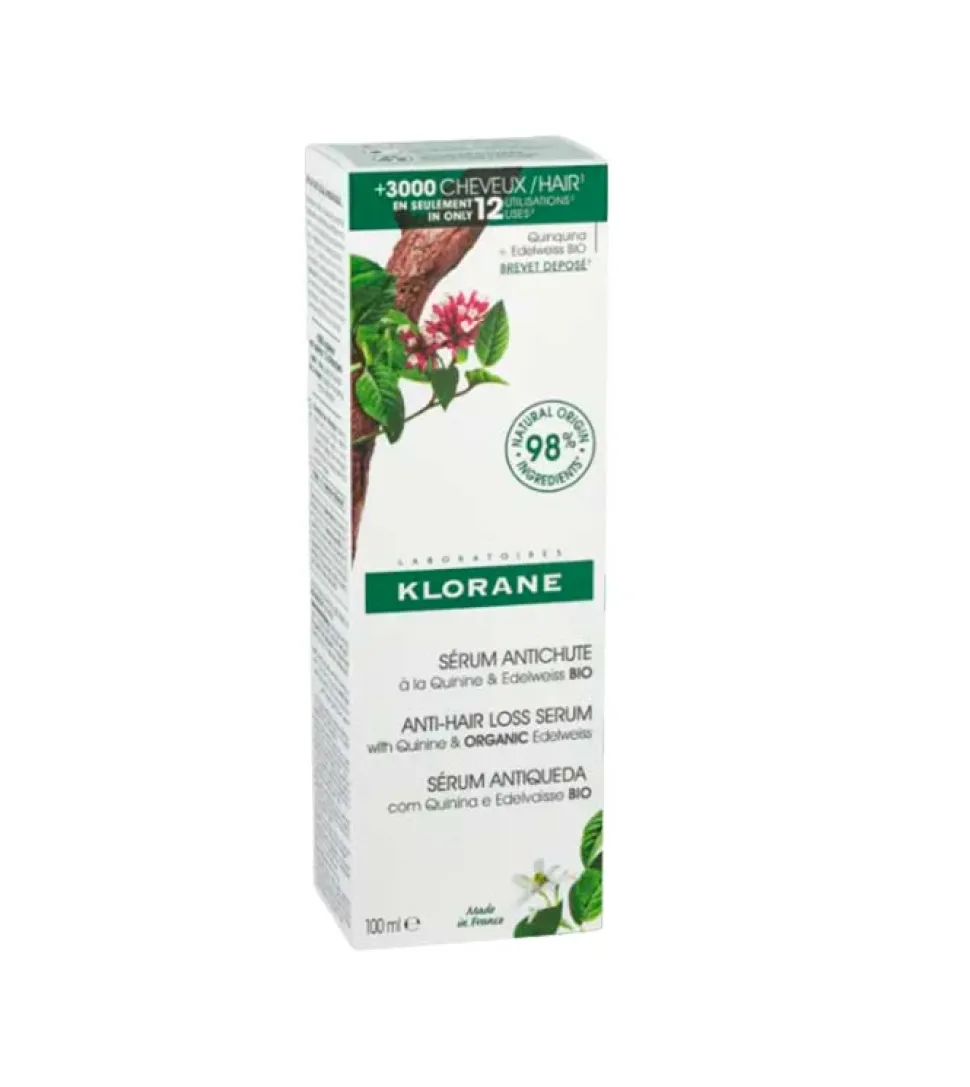 Sérum Anticaída a la Quinina y Edelweiss BIO
