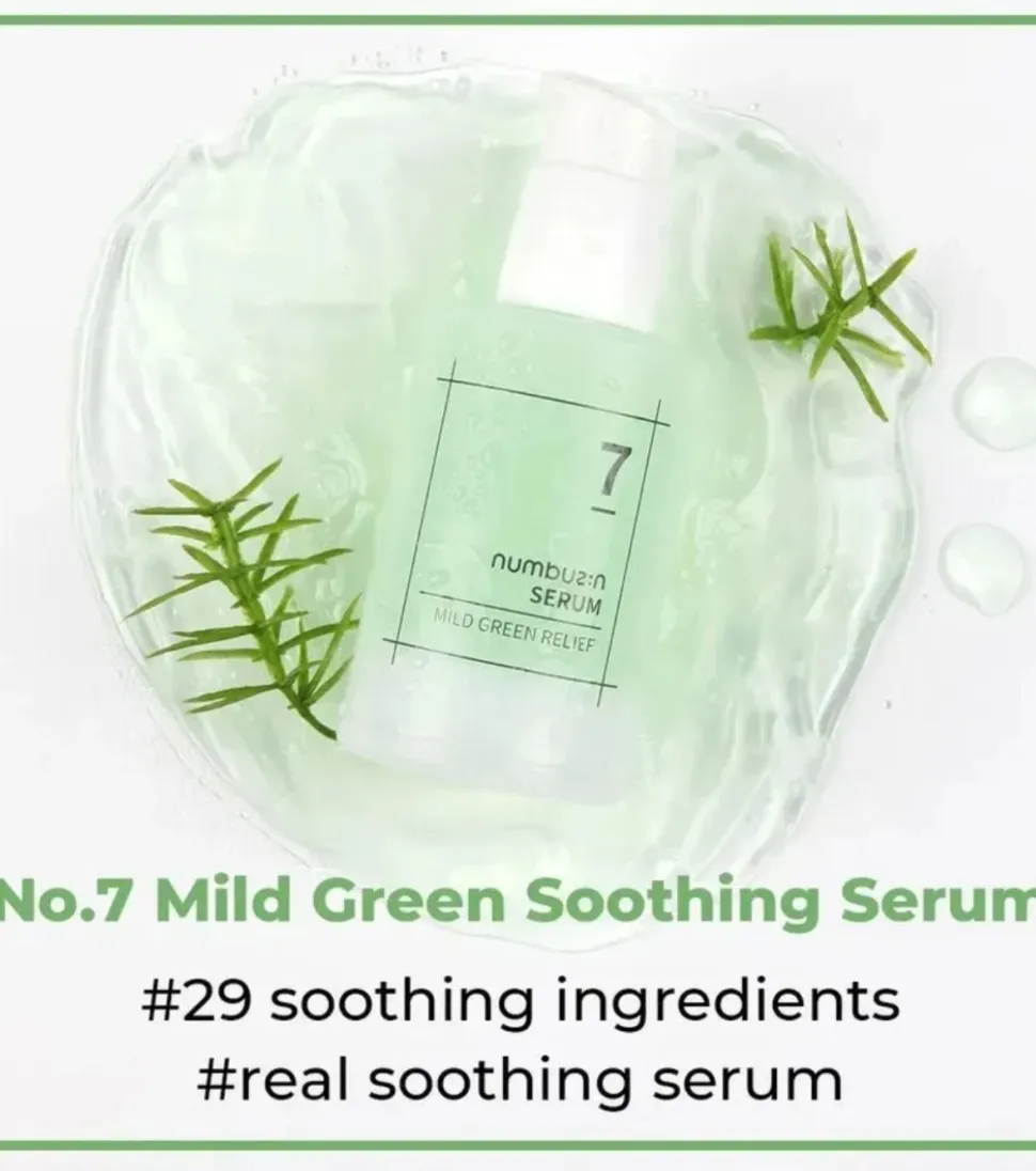 Sérum calmante No. 7 Mild Green Soothing