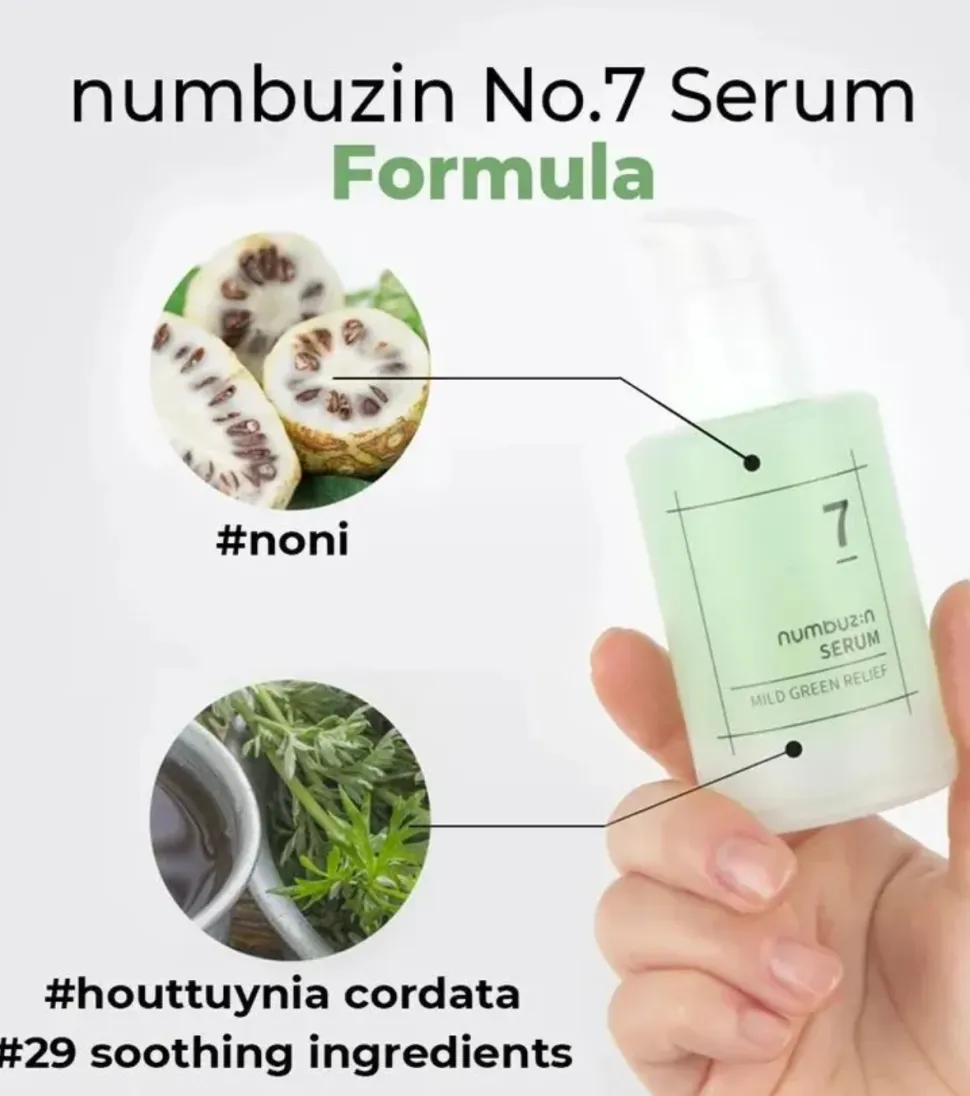 Sérum calmante No. 7 Mild Green Soothing