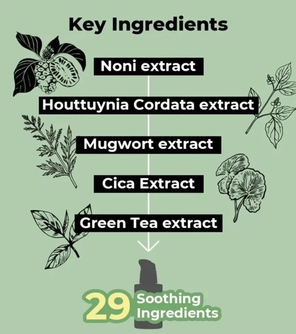 Sérum calmante No. 7 Mild Green Soothing