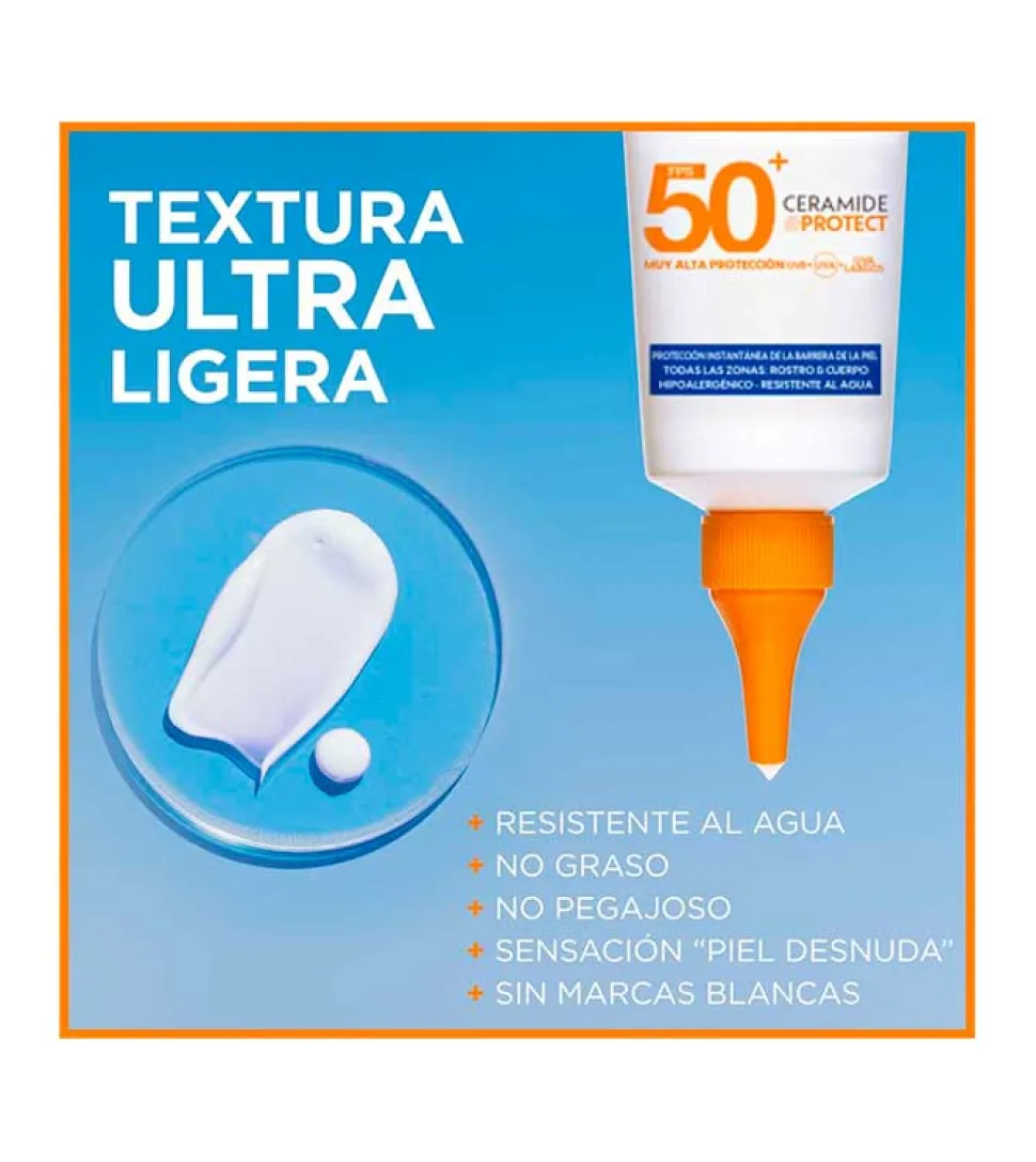 Sérum corporal Sensitive Advanced Delial SPF50+ Ceramide Protect