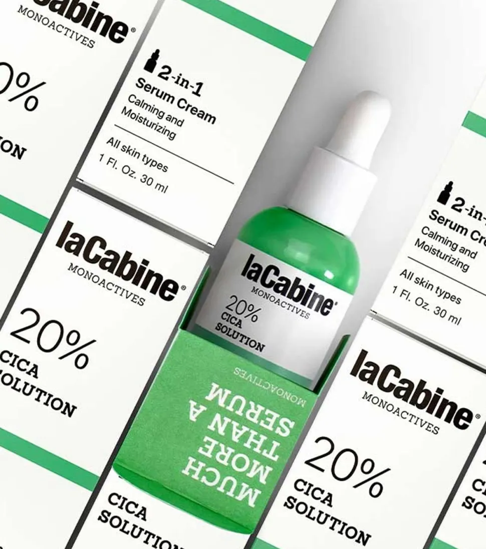 Sérum crema con 20% de Centella asiática en solución - Piel sensible