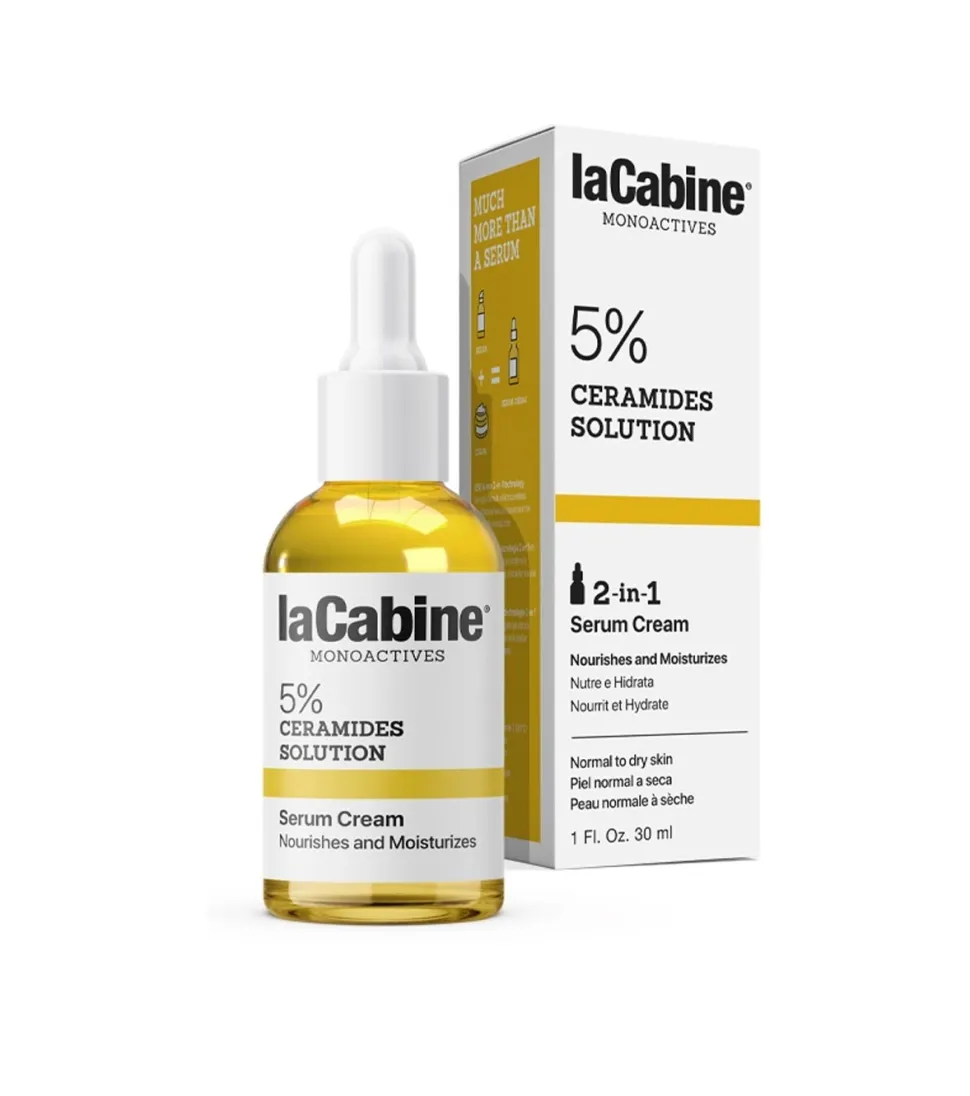 Sérum crema nutritiva e hidratante 5% Ceramides Solutions - Piel normal a seca