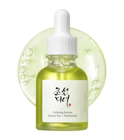 Sérum facial calmante de té verde + pantenol - 60ml