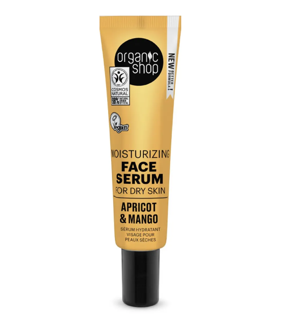 Sérum facial hidratante para piel seca - Albaricoque y Mango