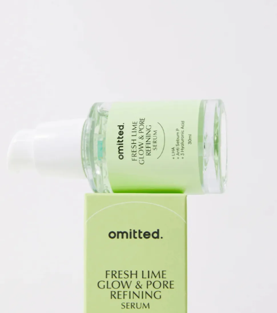 Sérum facial iluminador Fresh Lime Glow & Pore Refining
