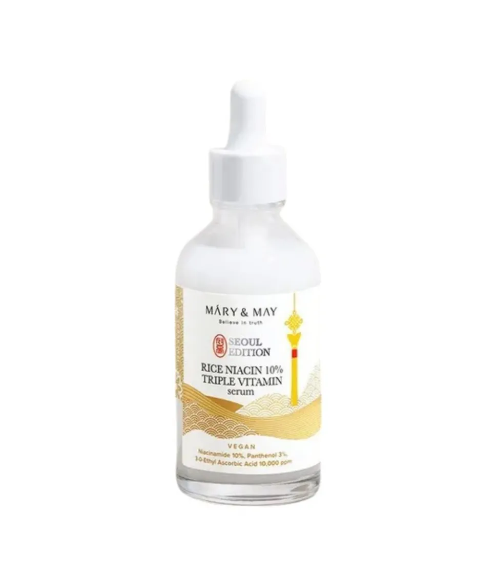 Sérum facial iluminador Rice niacin 10% Triple Vitamin Serum
