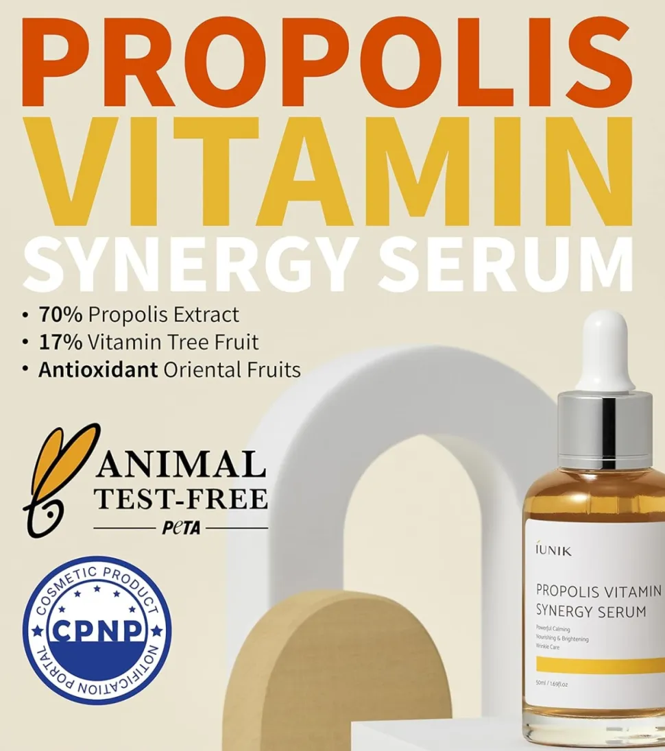 Sérum facial Propolis Vitamin Synergy - Piel seca