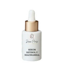 Sérum facial retinol y niacinamida