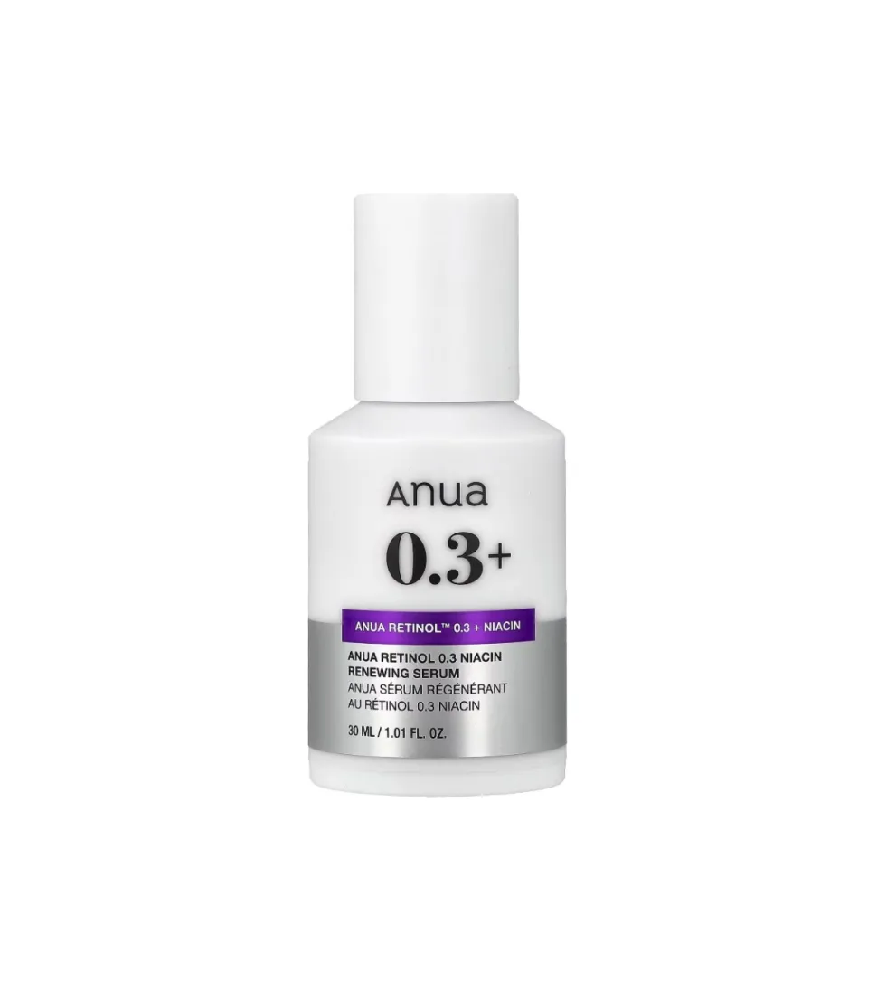 Sérum renovador Retinol 0.3% + Niacinamida