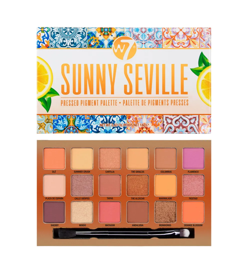 *Sunny Seville* - Paleta de pigmentos prensados
