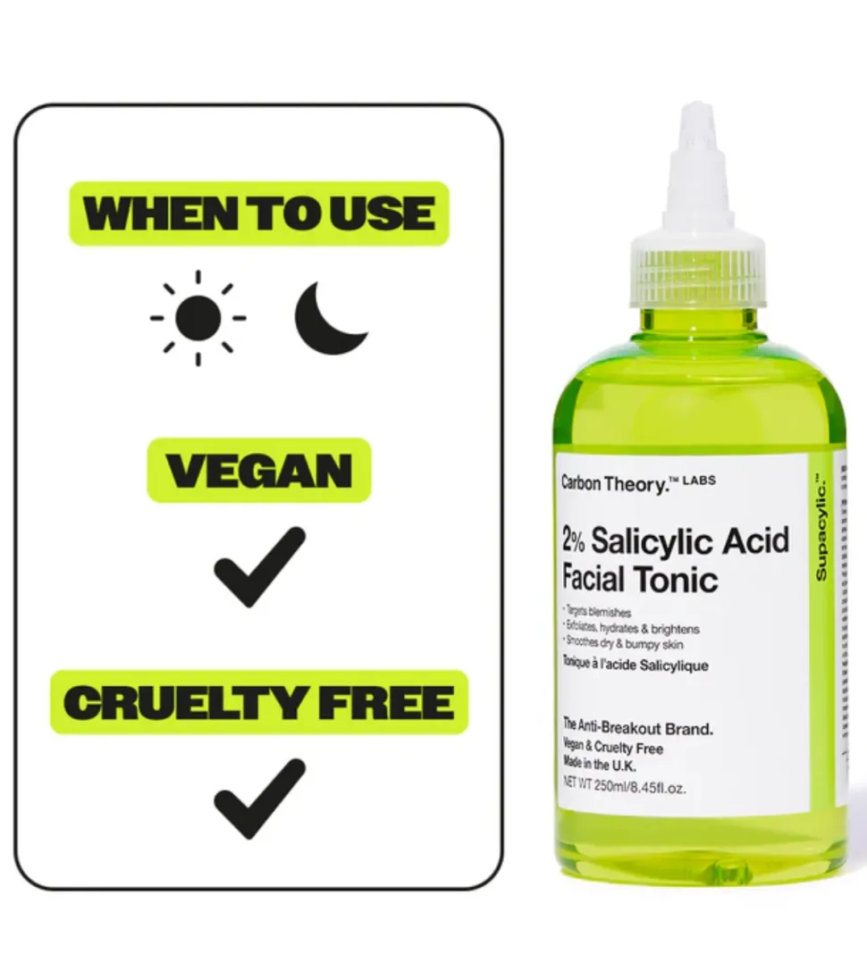 *Supacylic* - Tónico facial con ácido salicílico 2%