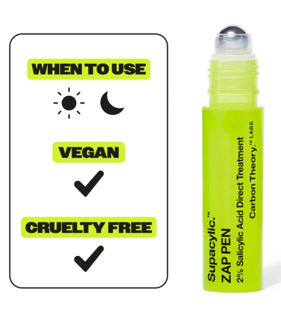 *Supacylic* - Tratamiento anti-imperfecciones con ácido salicílico Zap Pen 2%