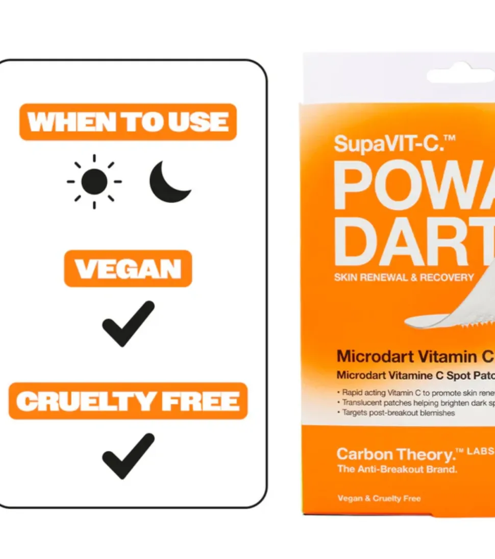 *SupaVIT-C* - Parches anti-imperfecciones Powa Dart - 9ud