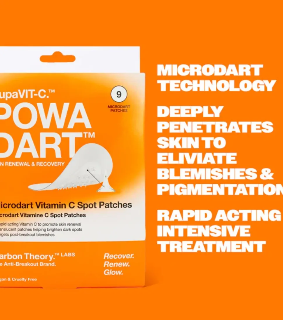 *SupaVIT-C* - Parches anti-imperfecciones Powa Dart - 9ud