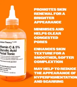 *SupaVIT-C* - Tónico facial con vitamina C y ácido glicólico 5%