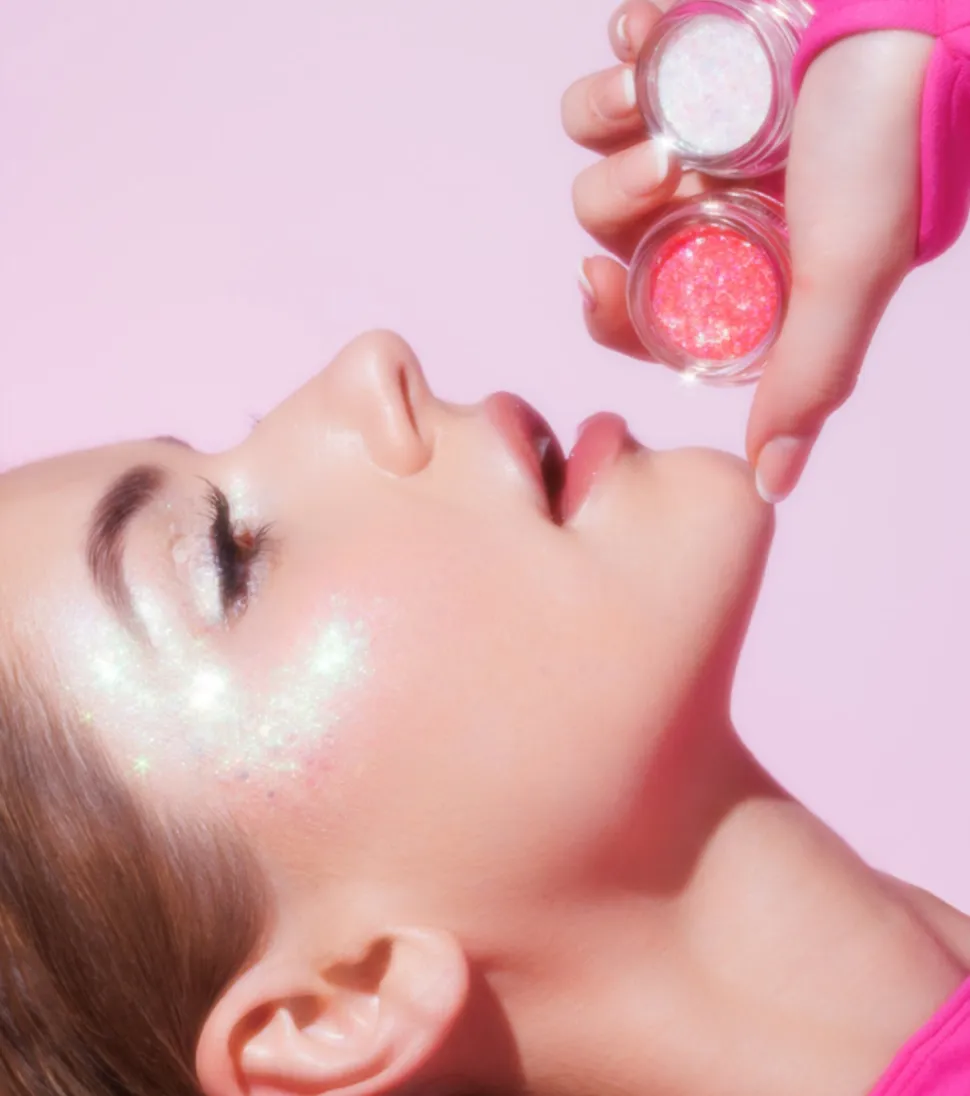 *Superstar* - Glitter en gel - Magic pink
