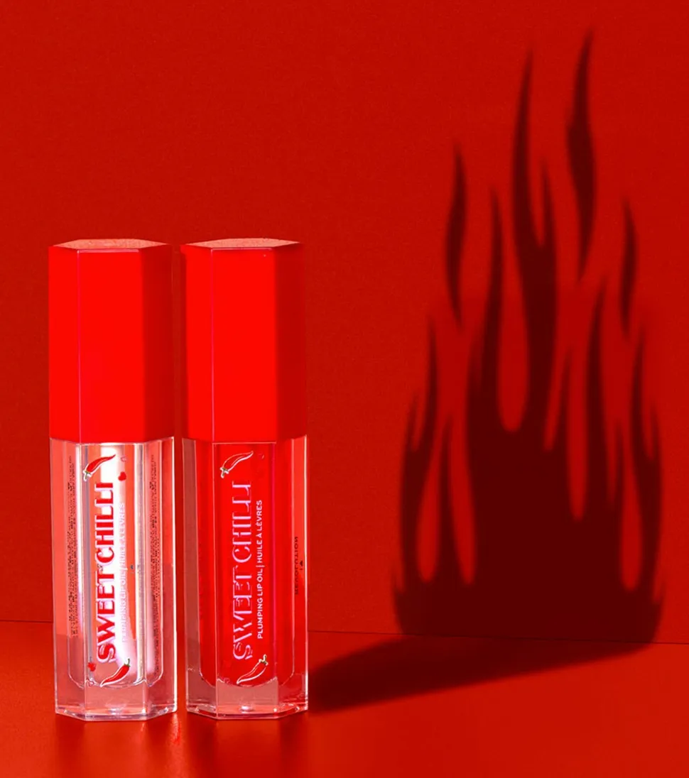 *Sweet Chilli* - Aceite de labios voluminizador - Red