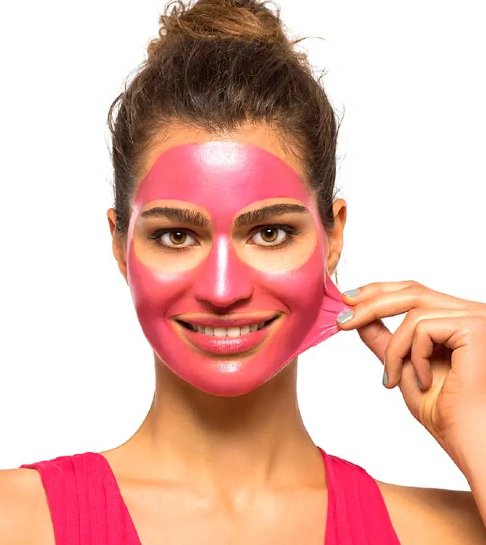 *Talisman Shine* - Mascarilla Facial Peel Off Reductora Poros - Rosa