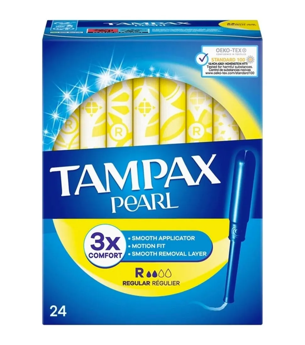 Tampones regular Pearl - 24 unidades