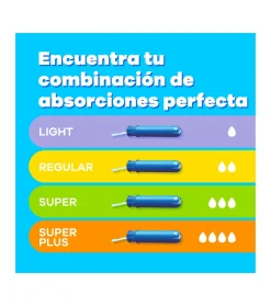 Tampones super Compak - 20 unidades